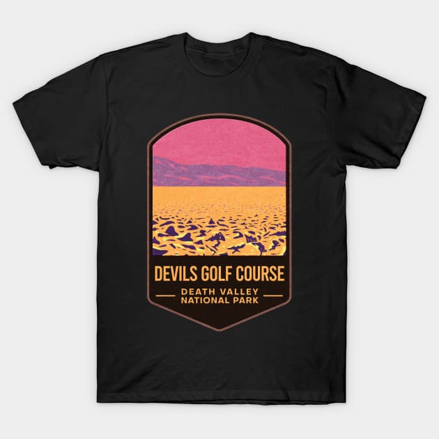 Devils Golf Course Death Valley National Park T-Shirt by JordanHolmes